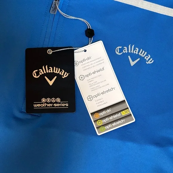 Callaway Men's Performance Jacket in Vibrant Blue - Picture 2 of 3